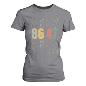 Funny Vintage 80s Style 86 47 2024 Retro T Shirt For Women TS11 Charcoal Print Your Wear