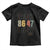 Funny Vintage 80s Style 86 47 2024 Retro Toddler T Shirt TS11 Black Print Your Wear