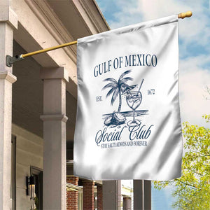 Funny Gulf Of Mexico Social Club Stay Salty Always And Forever Garden Flag Coconut Tree Cocktail TS11 Print Your Wear