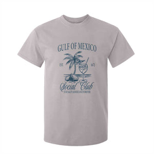 Funny Gulf Of Mexico Social Club Stay Salty Always And Forever T Shirt For Kid Coconut Tree Cocktail TS11 Ice Gray Print Your Wear