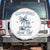 Funny Gulf Of Mexico Social Club Stay Salty Always And Forever Spare Tire Cover Coconut Tree Cocktail TS11 No hole White Print Your Wear