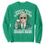 Funny Trump St Patrick's Day Sweatshirt I Really Want Greenland But I'll Settle For Green Beer TS11 Irish Green Print Your Wear