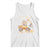 Funny Easter Day Excavator Tank Top Eggs-Cavator Bunny Construction Trucks TS11 White Print Your Wear