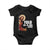 Funny Resurrection Christians Easter Day Baby Onesie YOLO LOL JK BRB Jesus TS11 Black Print Your Wear