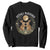 Ostara Blessing Pagan Eostre Easter Day Sweatshirt Spring Moon Rabbit Spring Equinox Festival TS11 Black Print Your Wear