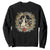 Ostara Blessing Pagan Eostre Easter Day Sweatshirt Rabbit Bird Wiccan Pentagram TS11 Black Print Your Wear