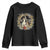 Ostara Blessing Pagan Eostre Easter Day Youth Sweatshirt Rabbit Bird Wiccan Pentagram TS11 Black Print Your Wear