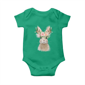 Ostara Pagan Eostre Easter Day Baby Onesie Rabbit Wolpertinger Spring Equinox Festival TS11 Irish Green Print Your Wear