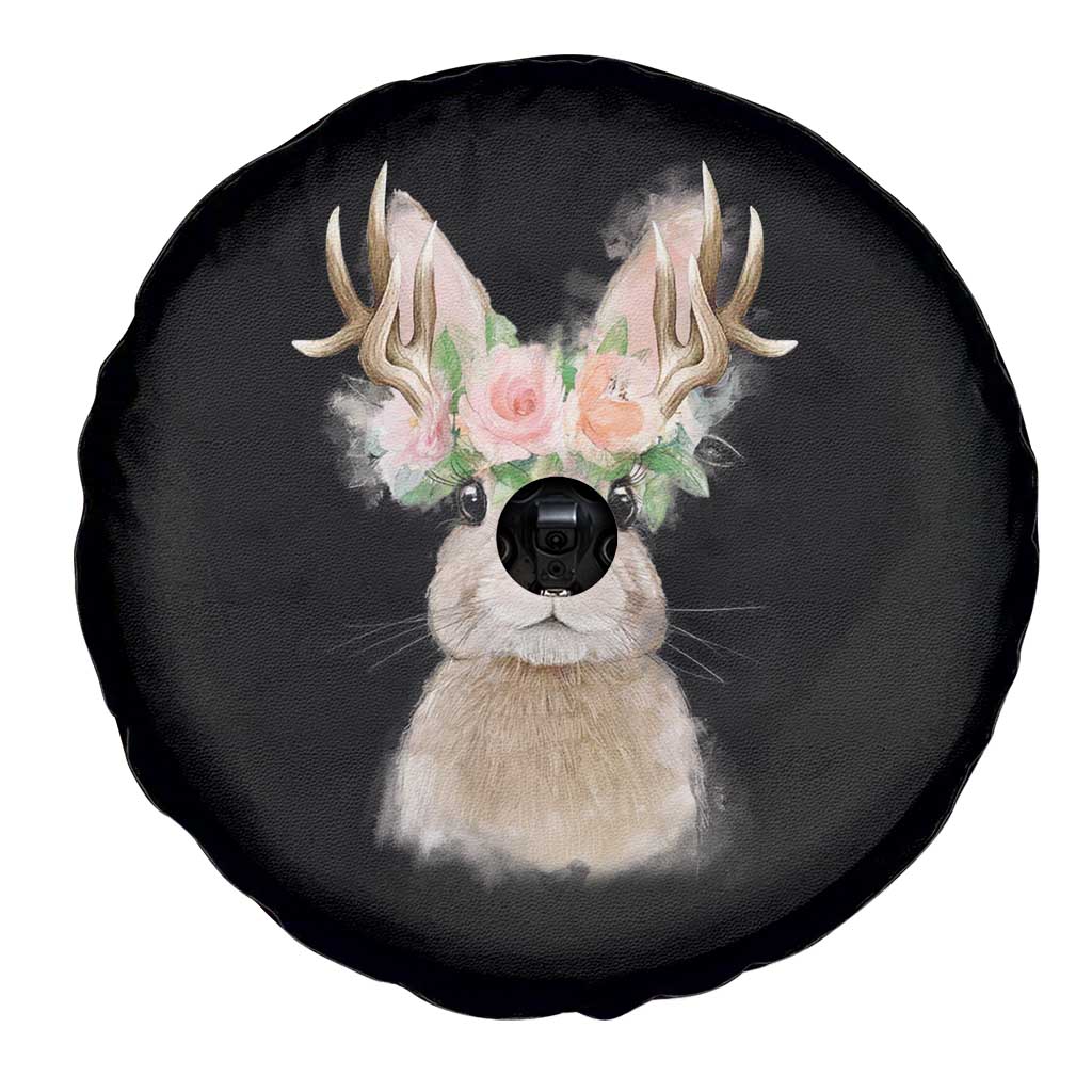 Ostara Pagan Eostre Easter Day Spare Tire Cover Rabbit Wolpertinger Spring Equinox Festival TS11 Print Your Wear