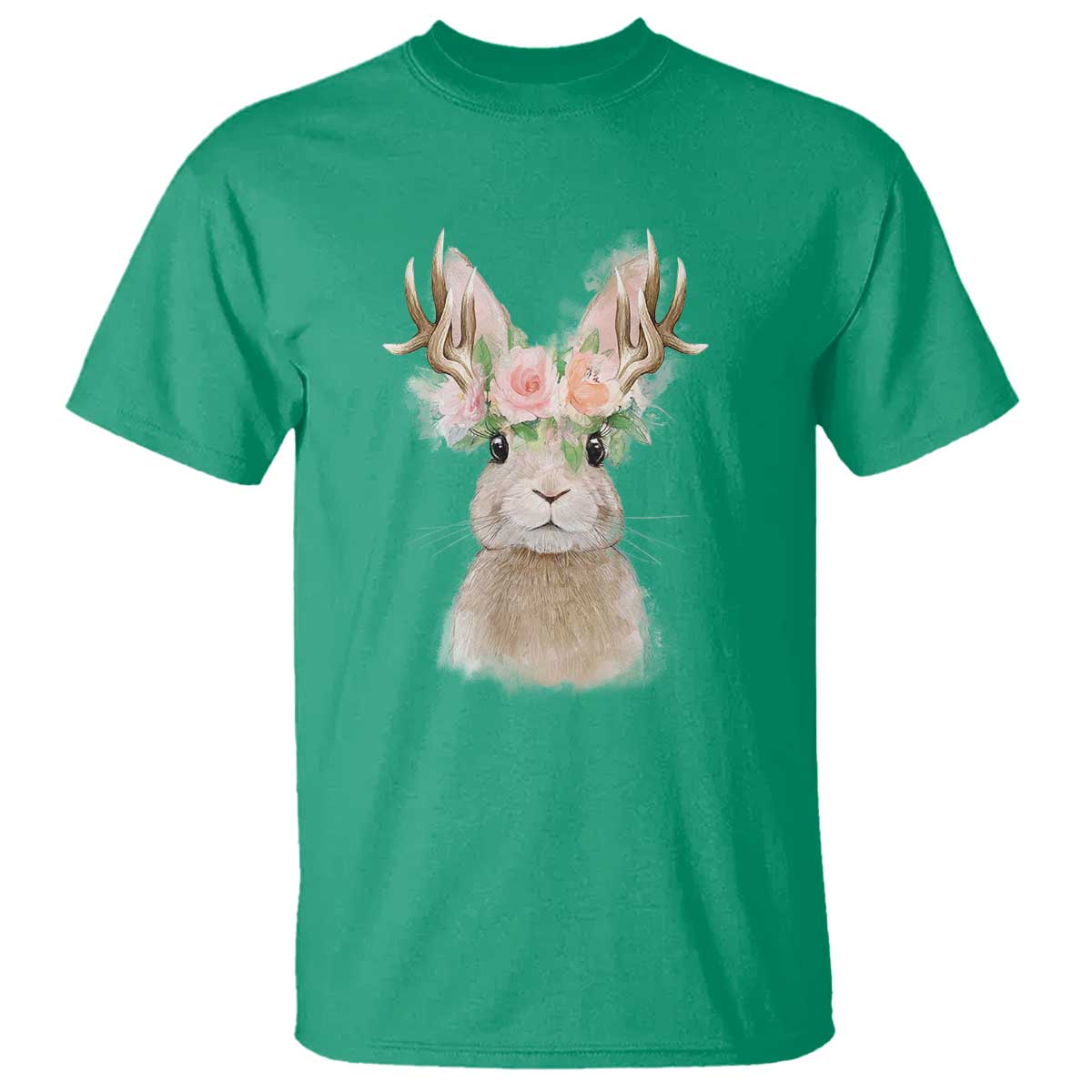 Ostara Pagan Eostre Easter Day T Shirt Rabbit Wolpertinger Spring Equinox Festival TS11 Irish Green Print Your Wear