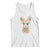 Ostara Pagan Eostre Easter Day Tank Top Rabbit Wolpertinger Spring Equinox Festival TS11 White Print Your Wear