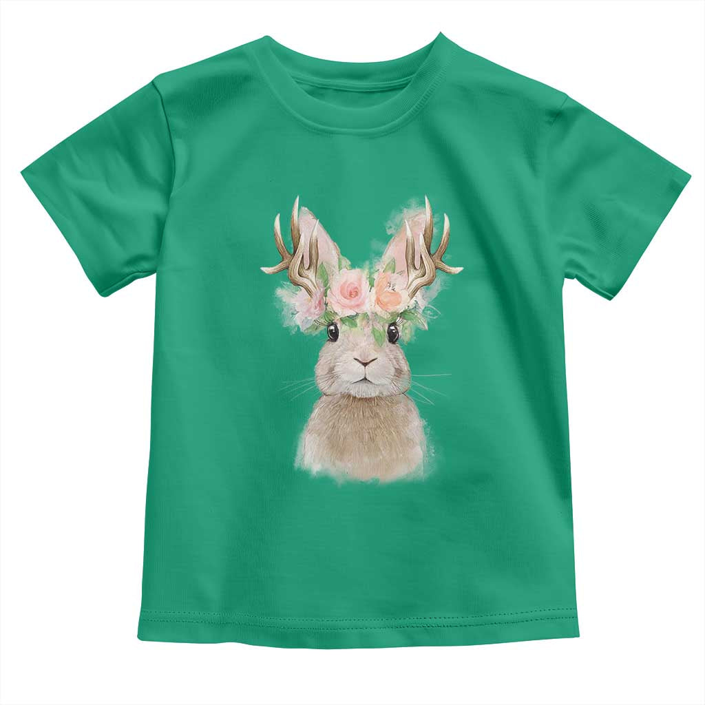 Ostara Pagan Eostre Easter Day Toddler T Shirt Rabbit Wolpertinger Spring Equinox Festival TS11 Irish Green Print Your Wear