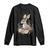 Easter Day Jackalope Vintage Floral Cottagecore Long Sleeve Shirt TS11 Black Print Your Wear