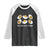 Funny Easter Day Thanksgiving Deviled Egg Raglan Shirt You Know Why I'm Here TS11 Black White Print Your Wear