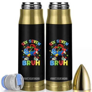 67 Autism Awareness Bullet Tumbler Funny Six Seven Bruh Autistic Puzzle Kids Boys TS11 Black Print Your Wear