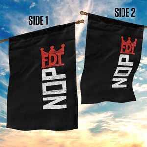 No Kings Protest Nope Funny Political Satire Garden Flag TS11 Print Your Wear
