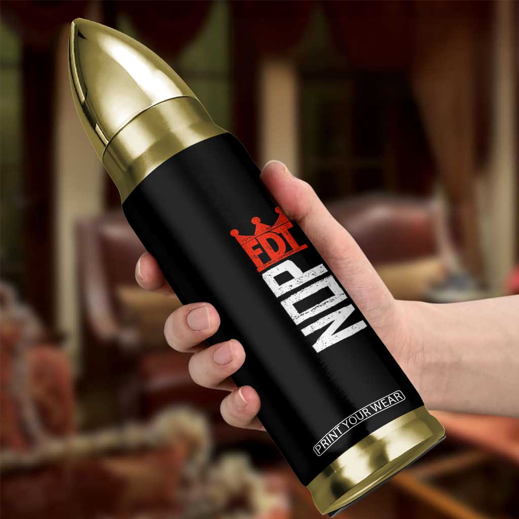 No Kings Protest Nope Funny Political Satire Bullet Tumbler TS11 Print Your Wear