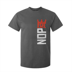 No Kings Protest Nope Funny Political Satire T Shirt For Kid TS11 Dark Heather Print Your Wear