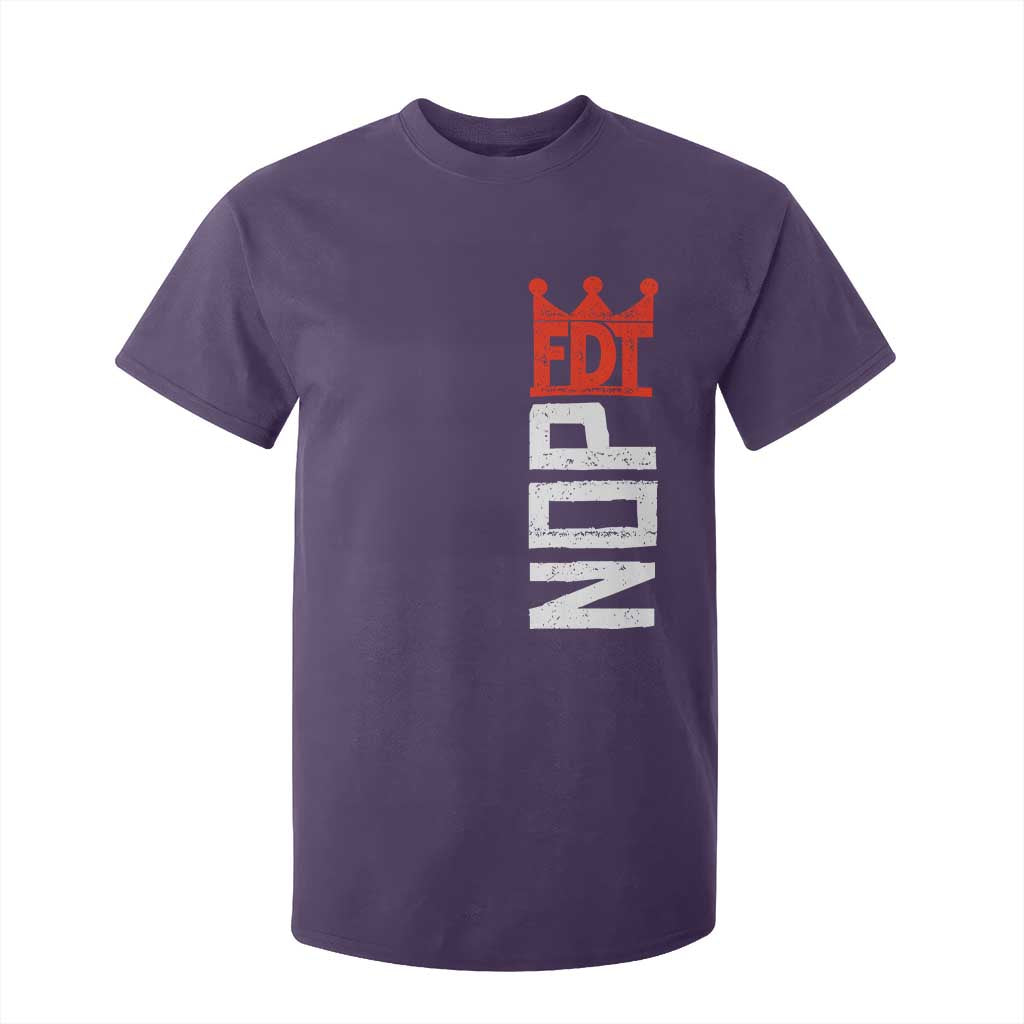 No Kings Protest Nope Funny Political Satire T Shirt For Kid TS11 Purple Print Your Wear