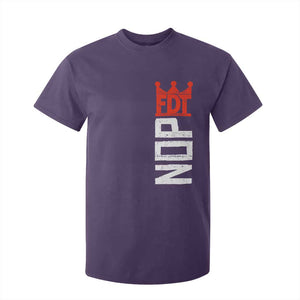 No Kings Protest Nope Funny Political Satire T Shirt For Kid TS11 Purple Print Your Wear