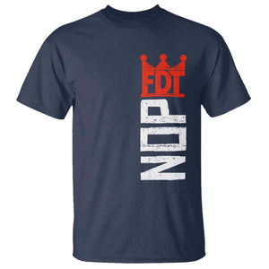 No Kings Protest Nope Funny Political Satire T Shirt TS11 Navy Print Your Wear