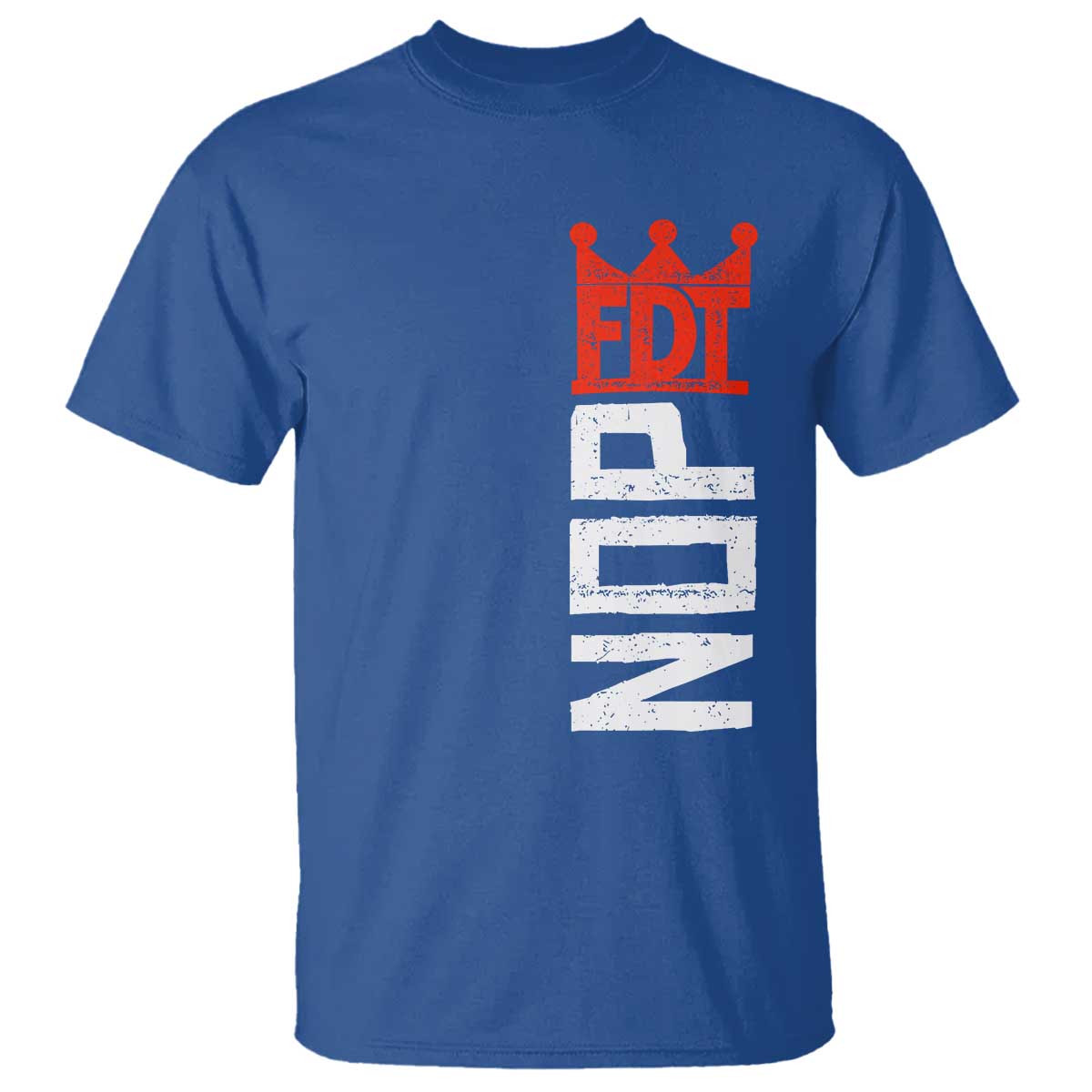 No Kings Protest Nope Funny Political Satire T Shirt TS11 Royal Blue Print Your Wear