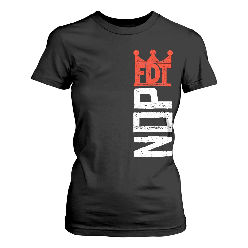 No Kings Protest Nope Funny Political Satire T Shirt For Women TS11 Black Print Your Wear
