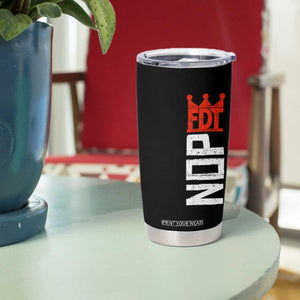 No Kings Protest Nope Funny Political Satire Tumbler Cup TS11 Print Your Wear