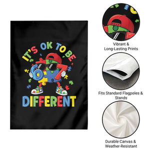 Six Seven Autism Awareness Garden Flag It Is Ok To Be Different 67 Meme Puzzle TS11 Print Your Wear