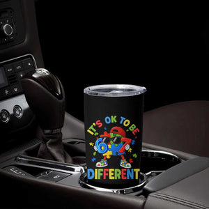 Six Seven Autism Awareness Tumbler Cup It Is Ok To Be Different 67 Meme Puzzle TS11 Print Your Wear