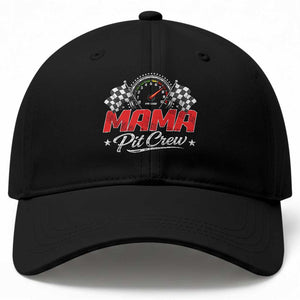 Mama Pit Crew Baseball Cap Racing Family Matching Mothers Day TS11 Print Your Wear
