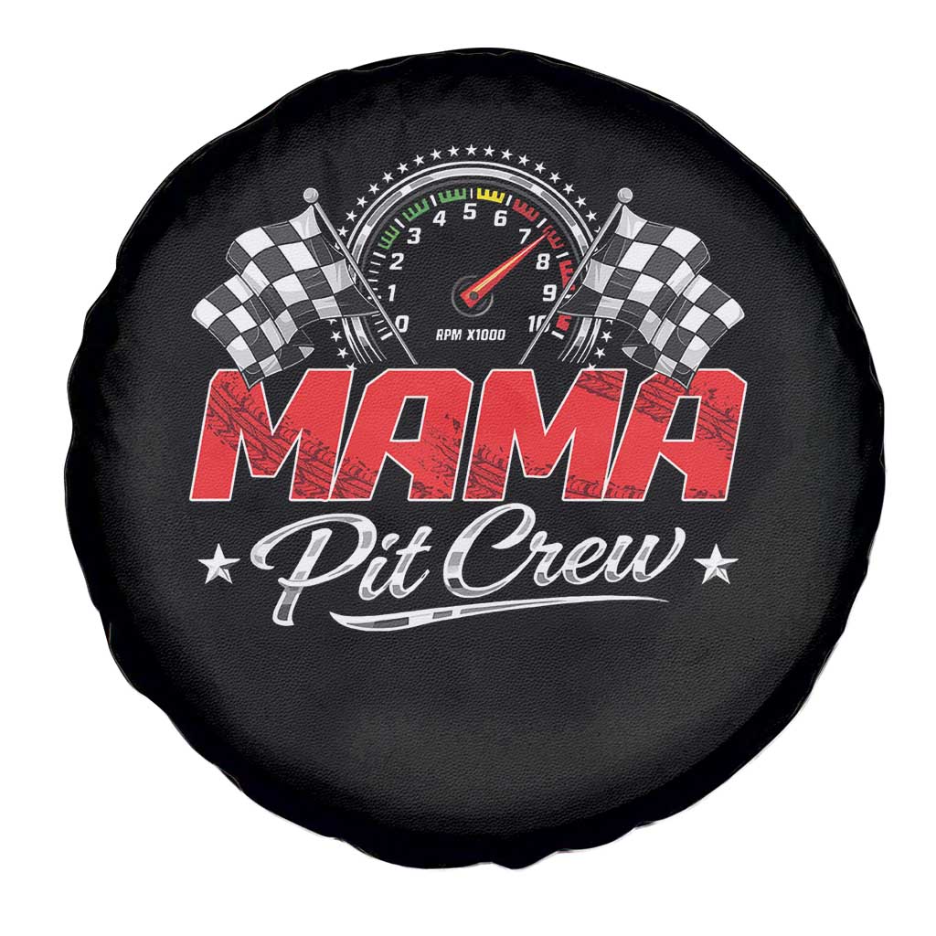Mama Pit Crew Spare Tire Cover Racing Family Matching Mothers Day TS11 Print Your Wear