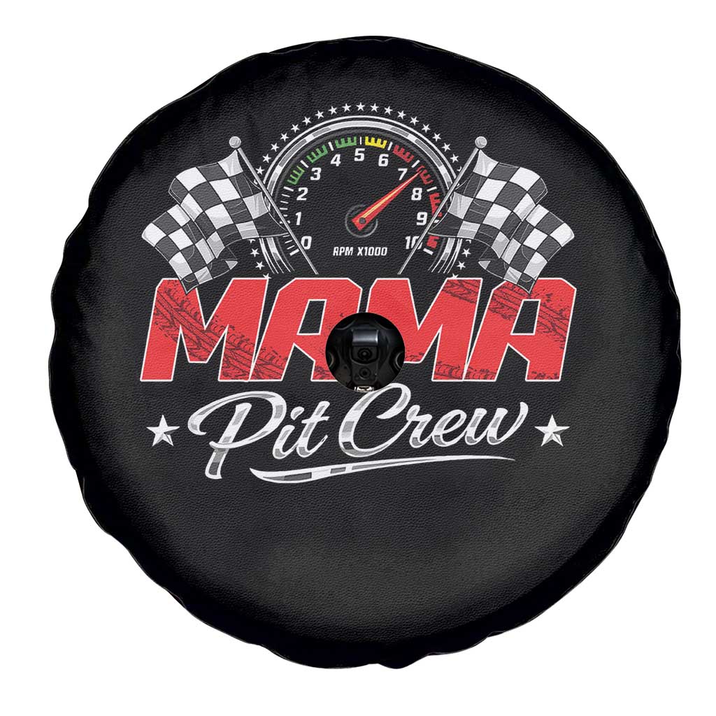 Mama Pit Crew Spare Tire Cover Racing Family Matching Mothers Day TS11 Print Your Wear