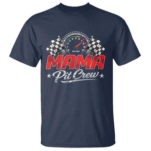 Mama Pit Crew T Shirt Racing Family Matching Mothers Day TS11 Navy Print Your Wear
