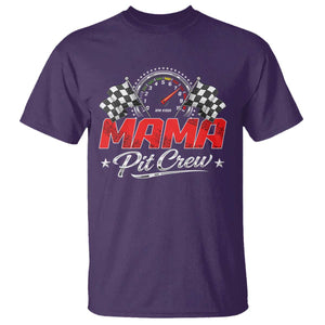 Mama Pit Crew T Shirt Racing Family Matching Mothers Day TS11 Purple Print Your Wear