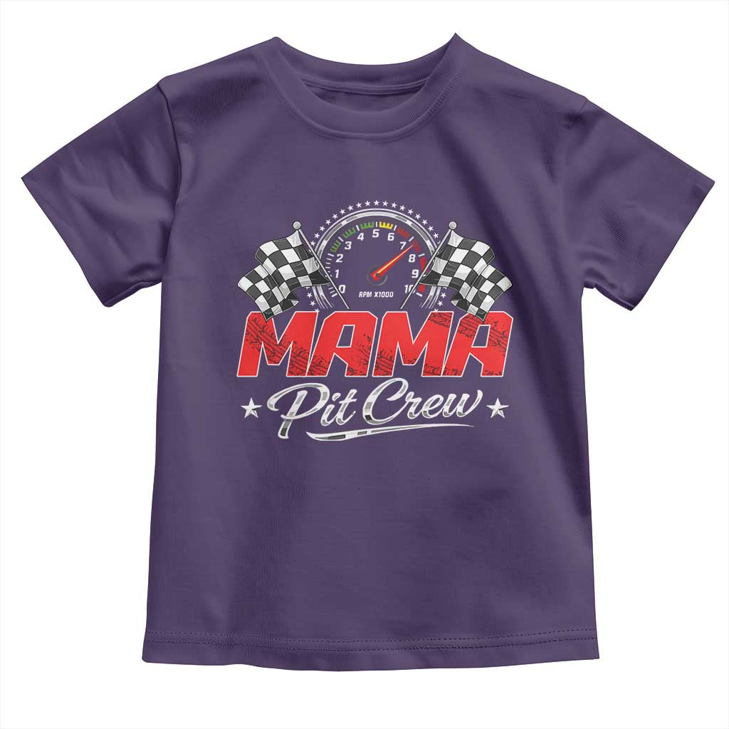 Mama Pit Crew Toddler T Shirt Racing Family Matching Mothers Day TS11 Purple Print Your Wear