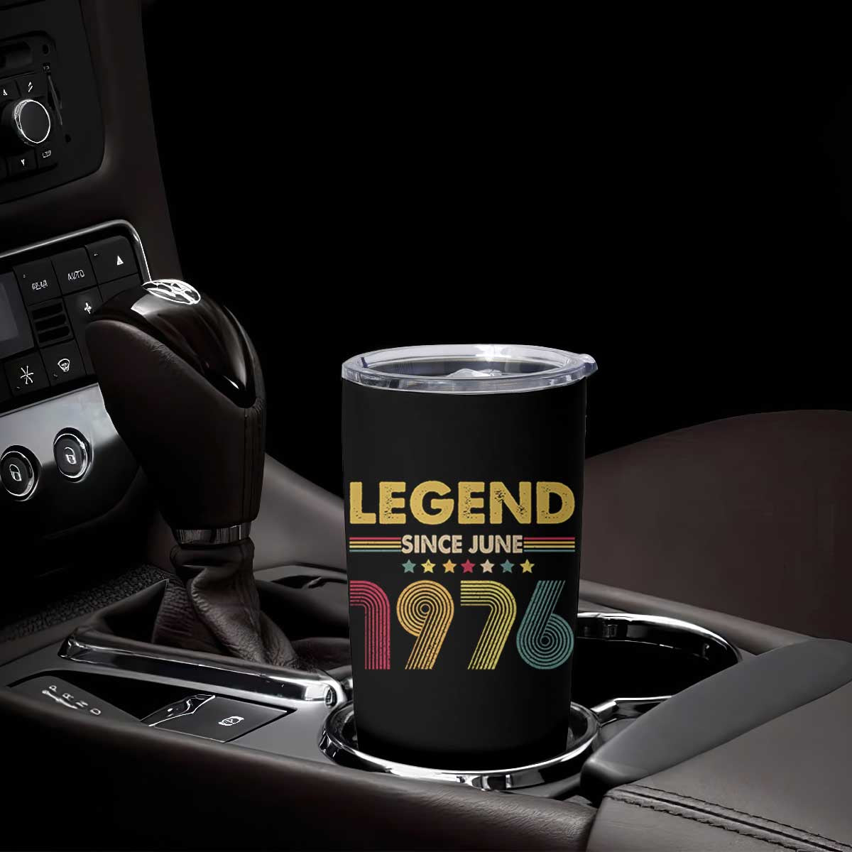 June 50th Birthday Tumbler Cup Legends Since June 1976 Retro Bday TS11 Print Your Wear