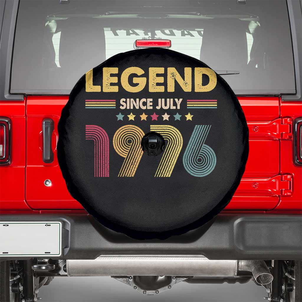 July 50th Birthday Spare Tire Cover Legends Since July 1976 Retro Bday