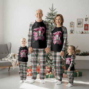 Talk Derby To Me Plaid Pajama Set Funny Horse Racing Oaks Derby Day Pink Ribbon TS11 Christmas Plaid Print Your Wear