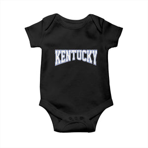 Kentucky Baby Onesie Vintage Sports Design Kentuckian KY State TS11 Black Print Your Wear