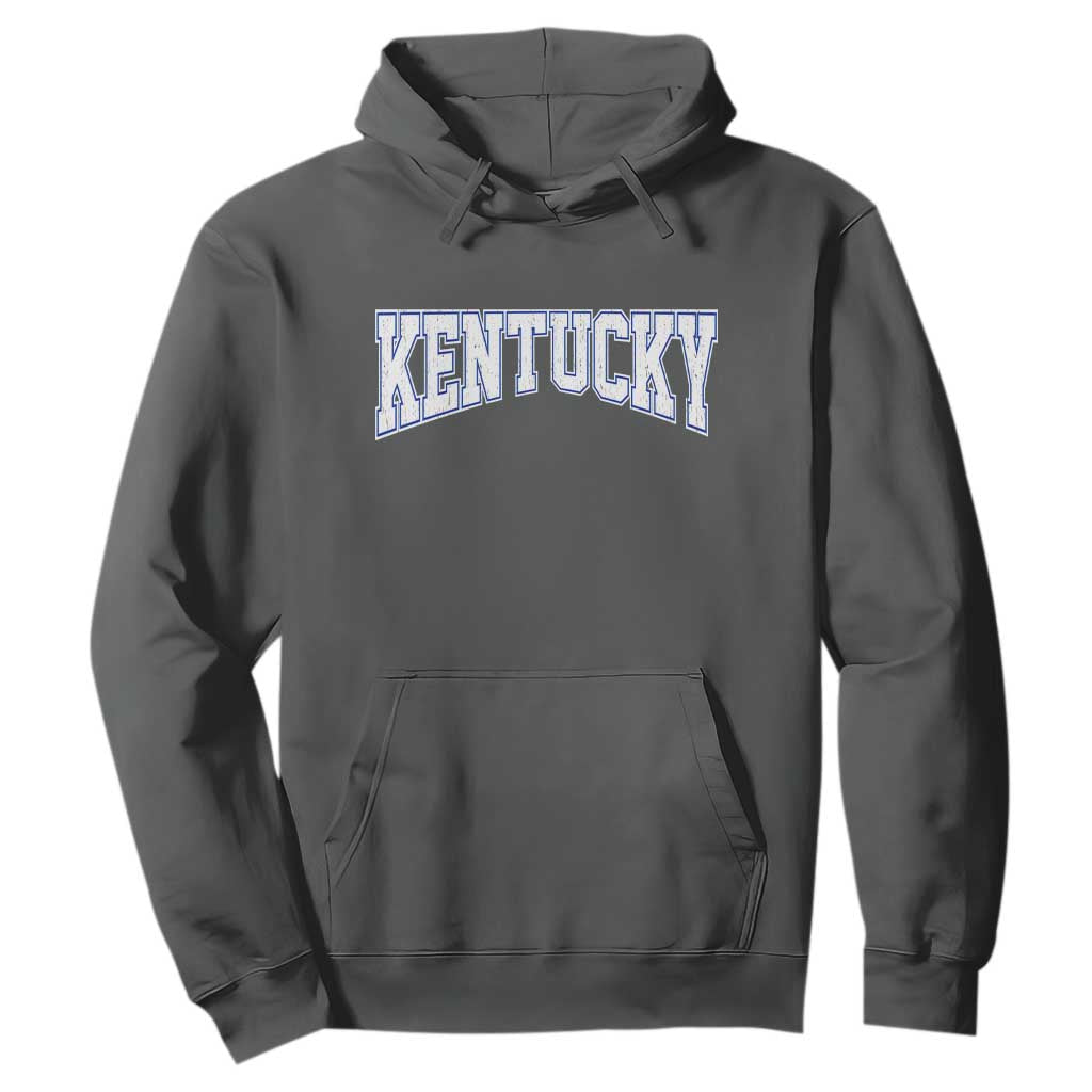 Kentucky Hoodie Vintage Sports Design Kentuckian KY State TS11 Dark Heather Print Your Wear