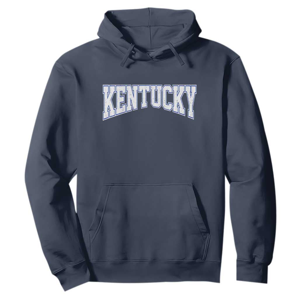 Kentucky Hoodie Vintage Sports Design Kentuckian KY State TS11 Navy Print Your Wear