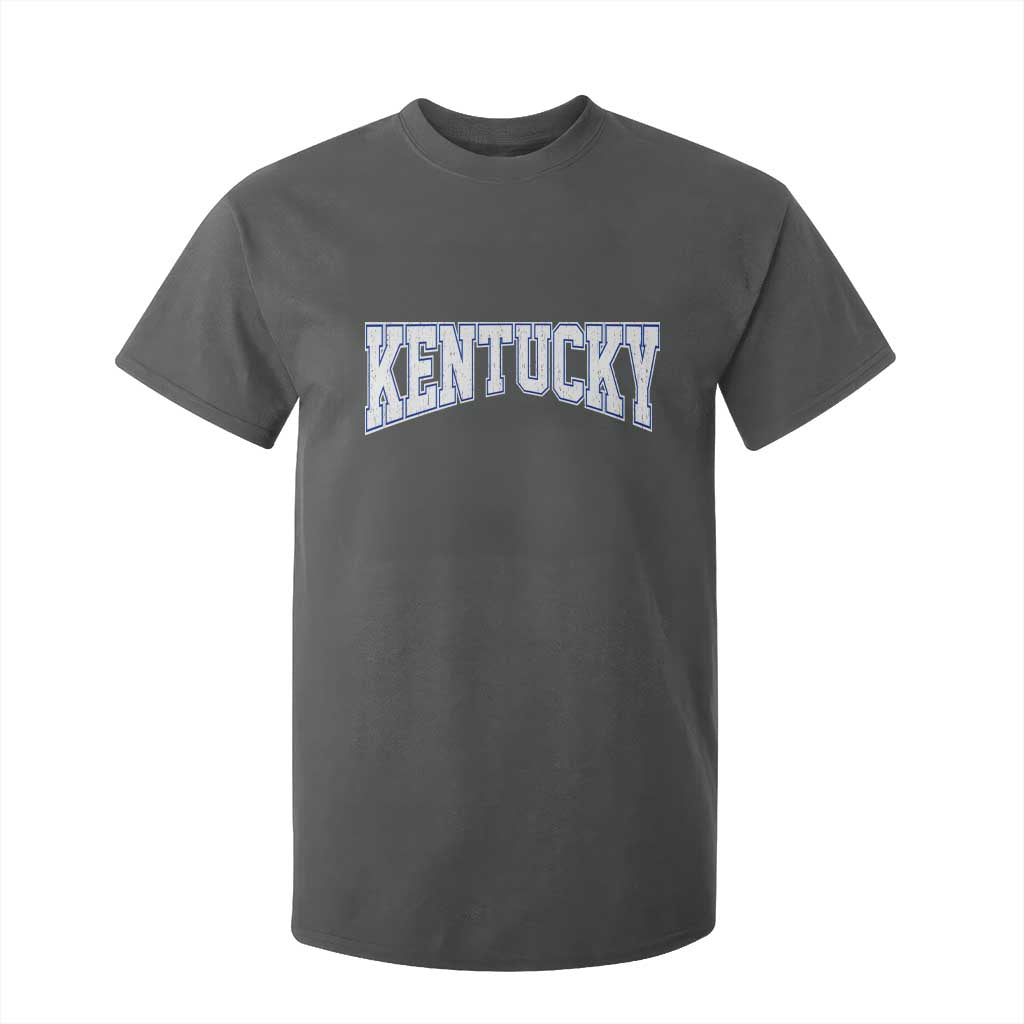 Kentucky T Shirt For Kid Vintage Sports Design Kentuckian KY State TS11 Dark Heather Print Your Wear