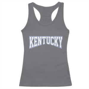Kentucky Racerback Tank Top Vintage Sports Design Kentuckian KY State TS11 Charcoal Print Your Wear