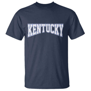 Kentucky T Shirt Vintage Sports Design Kentuckian KY State TS11 Navy Print Your Wear