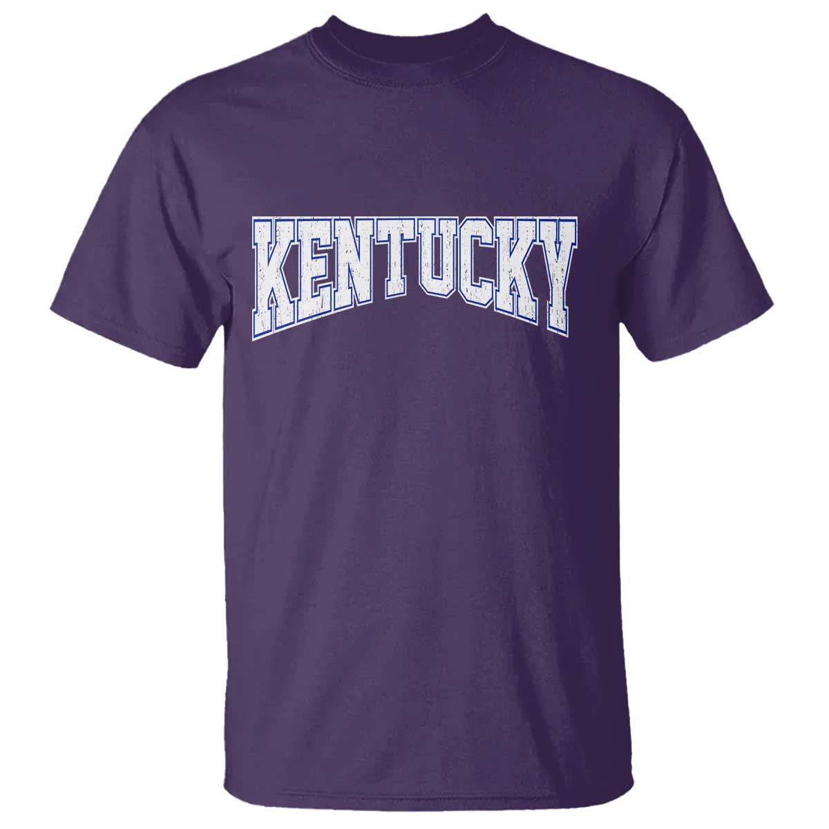 Kentucky T Shirt Vintage Sports Design Kentuckian KY State TS11 Purple Print Your Wear