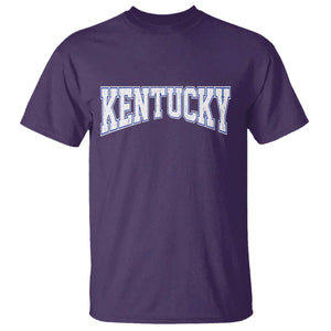 Kentucky T Shirt Vintage Sports Design Kentuckian KY State TS11 Purple Print Your Wear
