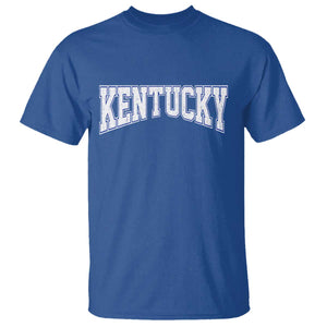 Kentucky T Shirt Vintage Sports Design Kentuckian KY State TS11 Royal Blue Print Your Wear