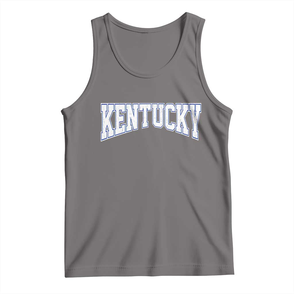 Kentucky Tank Top Vintage Sports Design Kentuckian KY State TS11 Deep Heather Print Your Wear