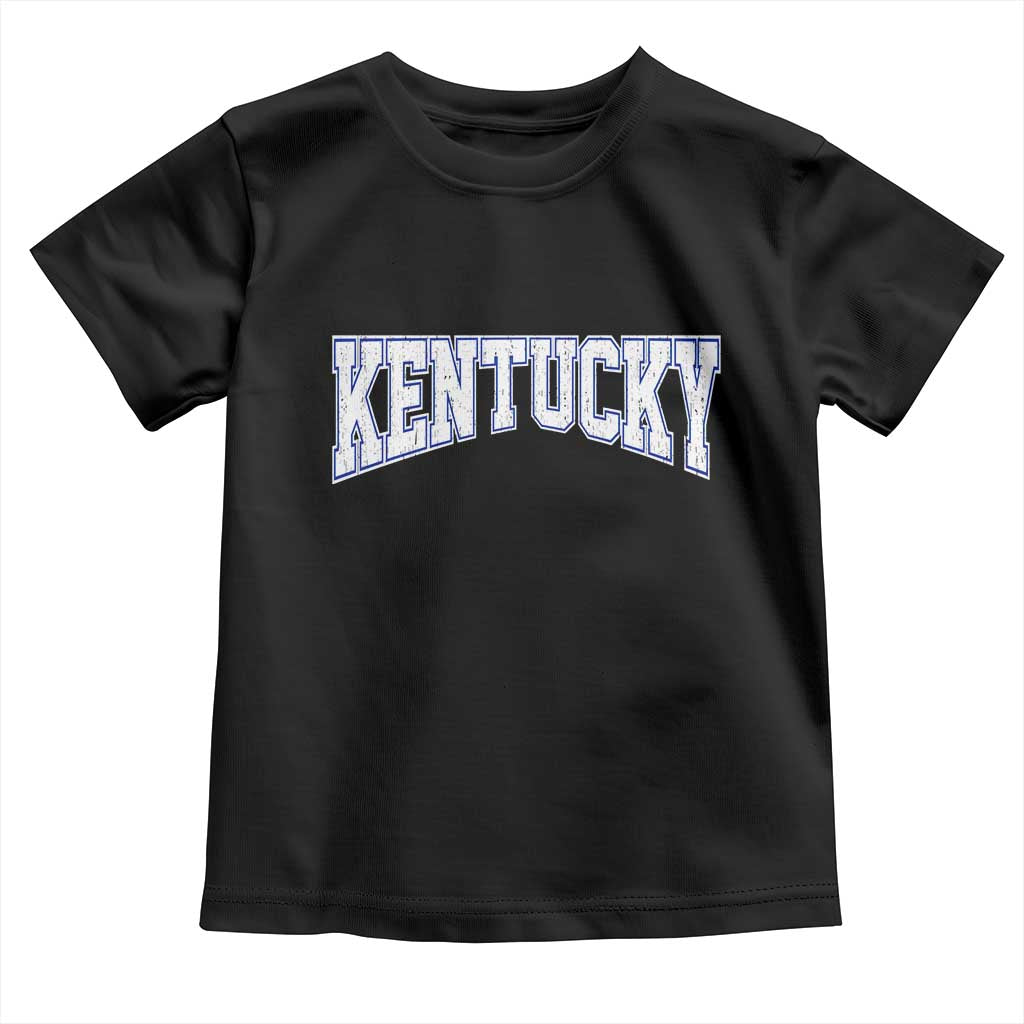 Kentucky Toddler T Shirt Vintage Sports Design Kentuckian KY State TS11 Black Print Your Wear